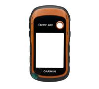 Carcasa compatible con Garmin eTrex Series 30/30x/20/20X/10/10X Series Funda frontal con botones de cristal de repuesto (naranja, eTrex 20x)