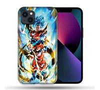 Carcasa Compatible con Magsafe para Apple iPhone 13 (6,1) Manga Dragon Ball Sangoku Blanco