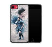 Carcasa compatible con Samsung Galaxy A34 - Cristiano Ronaldo - Energía ofensiva - Sublimación HD - Silicona Negro - Carcas-en-Lolie