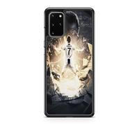 Carcasa compatible con Samsung Galaxy S20 FE - Cristiano Ronaldo - Potencia y velocidad - Sublimación HD - Silicona Negro - Carcasa de Locura