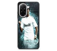 Carcasa compatible con Xiaomi Redmi A5 - Cristiano Ronaldo - Energía ofensiva - Sublimación HD - Silicona Negro - Carcas-en-Lolie
