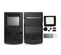 CARCASA COMPLETA PARA NINTENDO GAME BOY COLOR FULL HOUSING NEGRO NEGRA GBC