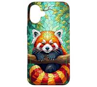 Carcasa con diseño de Panda Rojo, diseño de Pandas Rojos Carcasa para iPhone 16 Plus