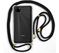 Carcasa Cool para Huawei Y5p Cordón Negro