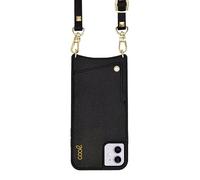Carcasa Cool para iPhone 11 Correa Pop-Rock Polipiel Negro