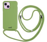 Carcasa Cool para iPhone 14 Cordón Liso Pistacho