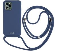 Cool Funda Cordón Liso Marino para iPhone 14 Pro