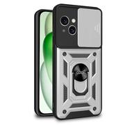 Carcasa Cool para iPhone 15 Plus Hard Ring Plata