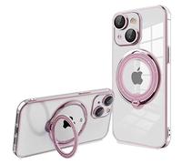 Carcasa Cool para iPhone 15 Plus Magnética Ring Rosa
