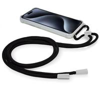 Cool Funda Cordón Negro para iPhone 15 Pro