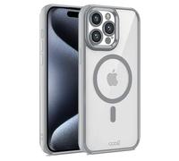 Carcasa para iPhone 15 Pro Magnética Borde (Plata) - COOL