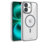 Carcasa Cool para iPhone 16 Plus Magnética Borde Plata