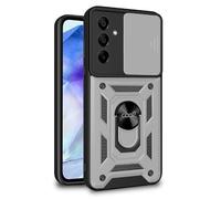 Carcasa Cool para Samsung A556 Galaxy A55 5G Hard Ring Plata