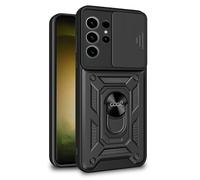 Carcasa Cool para Samsung S918 Galaxy S23 Ultra Hard Ring Negro