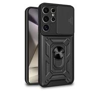 Carcasa Cool para Samsung S928 Galaxy S24 Ultra Hard Ring Negro