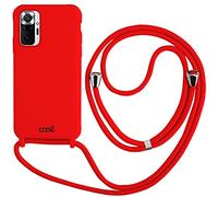 Estuche para Xiaomi Redmi Note 10 / Note 10s con cable (rojo) - COOL