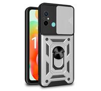 Carcasa Cool para Xiaomi Redmi 12C Hard Ring Plata
