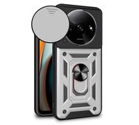 FUNDA COOL XIAOMI REDMI A3 HARD RING PLATA