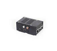 Carcasa de Acero para HiFiBerry DAC+ RCA y Raspberry Pi 3, Modelo 2 B/B+ - Negro