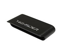 Carcasa de aluminio HIGHSIDER STRIPE para luz trasera LED o señal de giro, negro