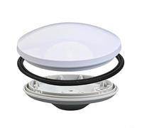 Carcasa de antena GNSS diseñada con precisión compatible con diversas técnicas de topografía y necesidades de monitoreo agrícola (negro)
