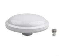 Carcasa de antena GNSS impermeable y resistente a los rayos UV para GPS GLONASS BDS SBAND adecuado para aplicaciones de topografía y mapeo (carcasa + adaptador + válvula de ventilación + base)