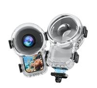 Carcasa de buceo totalmente invisible para Insta360 X6, accesorio de carcasa protectora subacuática de liberación rápida