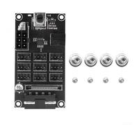 Carcasa de computadora con controlador de velocidad del ventilador con control de chip de señal PWM y hub de ventilador de 9 canales para una gestión precisa de ventiladores industriales y de
