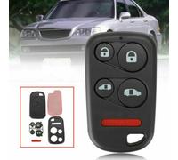 Carcasa de Control de caja de llave remota de entrada sin llave de coche de 5 botones para Honda para Odyssey 2001-2004