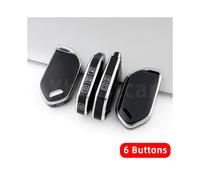 Carcasa de control remoto inteligente para Kia Carnival EV9 Picanto GT Line (cubierta negra de 6 botones) para