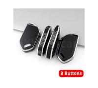 Carcasa de control remoto inteligente para Kia Carnival EV9 Picanto GT Line (cubierta negra de 8 botones) para