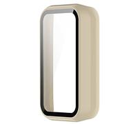 Carcasa de cristal templado para reloj inteligente, cubierta dura de policarbonato, adecuada para la banda 7, protector de pantalla, funda protectora a prueba de golpes, bonita carcasa de silicona