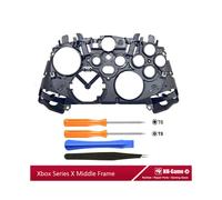 Carcasa de cuerpo central negra para mando de juegos Xbox Series X/S Panel frontal original Carcasa frontal para