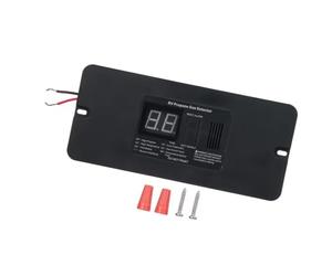 Carcasa de detector de fugas alimentada de 12 V para remolques con botón de reinicio detector de fugas