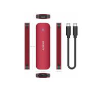 Carcasa de Disco Duro - Aisens - ASM2-027RED - USB 3.0 - 2.5" - Rojo