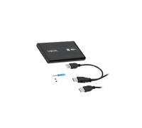 Carcasa de disco duro UA0041B: 2,5" PNP y conexión en marcha negro USB, SATA ...