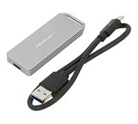 Carcasa de discos duros 52266: M.2 PnP SATA III, USB 3.1 aluminio QOLTEC