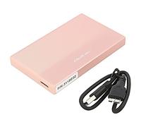 Carcasa de discos duros 52279: 2,5" PnP SATA III, USB 3.0 aluminio QOLTEC
