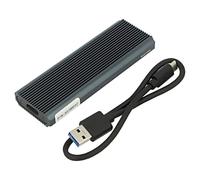 Carcasa de discos duros 52630: M.2 PnP SATA III, USB 3.1 aluminio QOLTEC