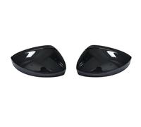 Carcasa de Espejo Compatible Con VW Para Tiguan MK2 2017 2018 2019 2020 Tapas De Espejos De Puerta Tapas De Vista Trasera Carcasas De Espejo Retrovisor Lateral Accesorios De Coche(Black)