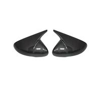 Carcasa De Espejo Para KIA Para Stinger GT EX Hatchback 4 Puertas 2018-2022 Tapas De Cubierta Espejo Lateral Tipo Ala Agregar Cubiertas Estilo Carcasa Espejos Retrovisores(Carbon fiber pattern)