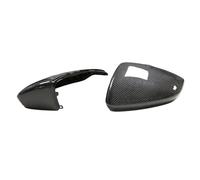 Carcasa de espejo retrovisor Cubierta De Espejo Retrovisor De Fibra De Carbono Para A3, S3 Y RS3 Con Asistencia De Aterrizaje, Reemplazo Para LHD, Solo Para Autos 2021+(Without Land assist)