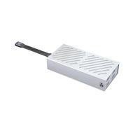 Carcasa de fácil instalación con interfaces USB de 40 Gbps, carcasa de aluminio para discos duros externos PCIe 2280 M Key
