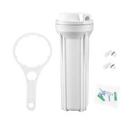 Carcasa de filtración de agua de 10 pulgadas, sistema de ósmosis inversa, pieza de repuesto, carcasa de filtro de agua para consumidores sanos, filtro de fácil instalación