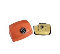 Carcasa de filtro de aire 1145-140-1904 diseñada para motosierras Ms201 Ms201t Ms201tc con kit de filtro 1145-140-4400 (juego de filtro de aire)