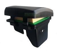 Carcasa de filtro de aire + filtro de aire compatible con cortacésped Hyundai Brast Einhell Hecht Riwall