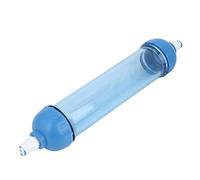 Carcasa de filtro transparente, carcasa de membrana de ósmosis, accesorios de filtro, carcasa transparente, sistema de ósmosis inversa con manguera de polietileno de 1/4 para sistemas de ósmosis y
