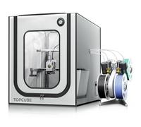 Carcasa de impresora 3D para laboratorio Bambu A1, cubierta de impresora 3D con luz LED, TOPCUBE temperatura constante 3D Pinter Enclosure 550 x 600 x 670 mm