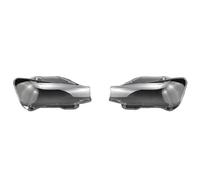 Carcasa de la pantalla de la lámpara Faros delanteros transparentes con pantalla de cristal para X3 F25 X4 F26 2014 2017(Right and left)