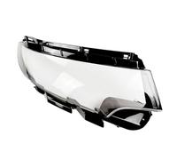 Carcasa de la pantalla de la lámpara Pantalla de faro transparente cubierta de lente carcasa de lámpara negra para Edge 2009 2012(Right Side)